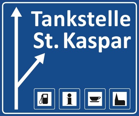 Logo der Tankstelle